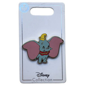 Disney Parks - Dumbo Elephant - Pin & Flair Collection  - Yellow Hat Enamel